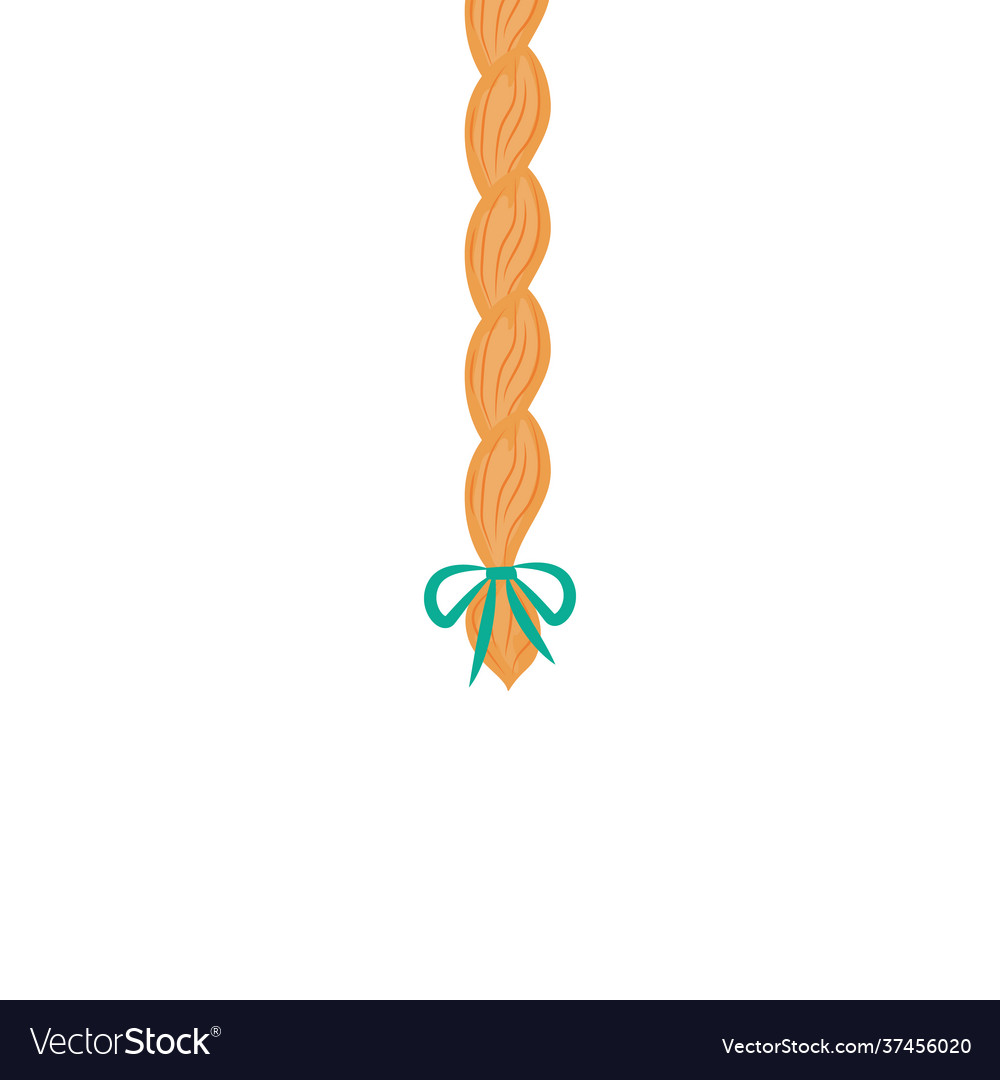 Hair Plait Fashion Vector PNG Images