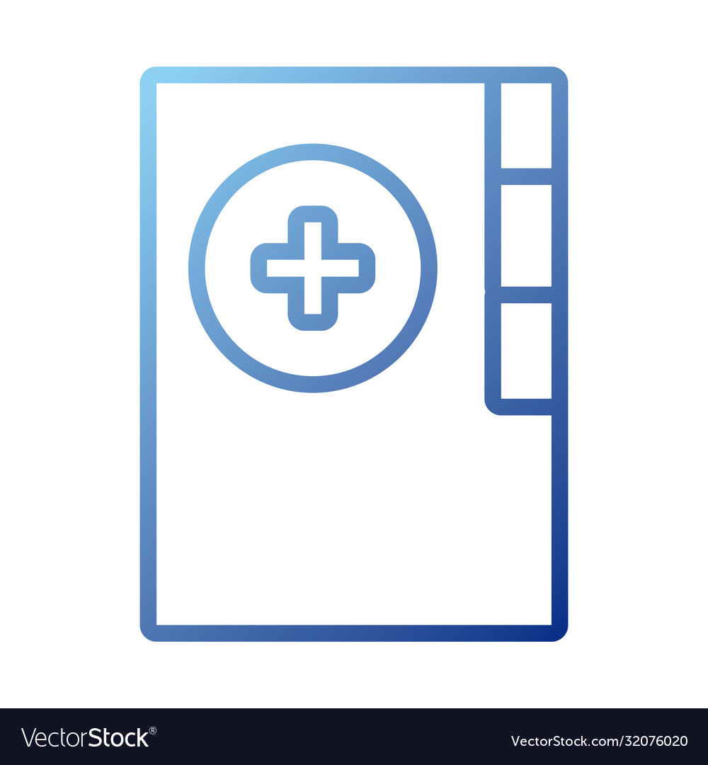 Folder document gradient style icon
