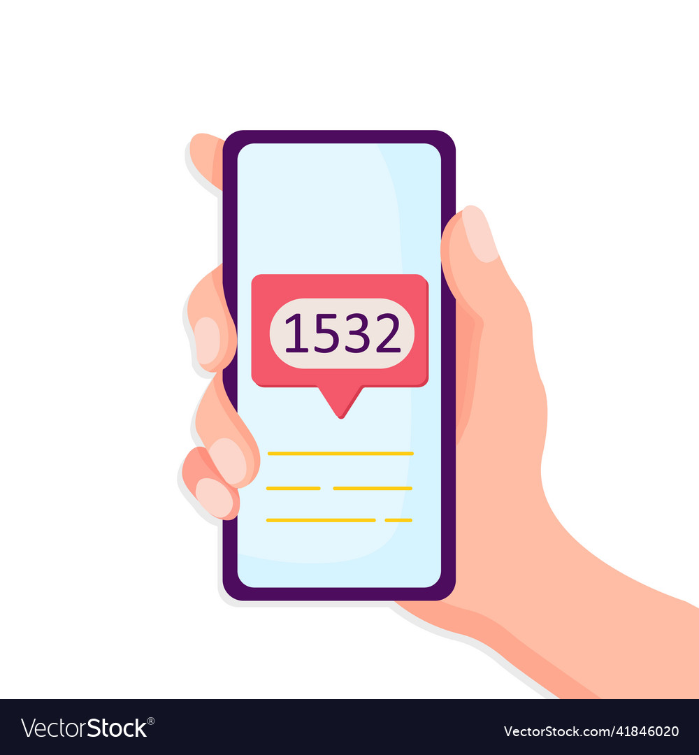 Password code verification security protection vector image Password code verification security protection