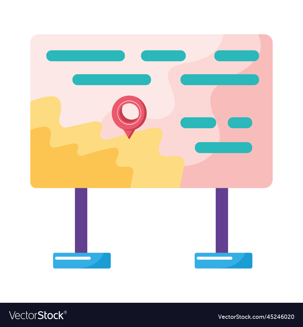 Pin pointer location in banner