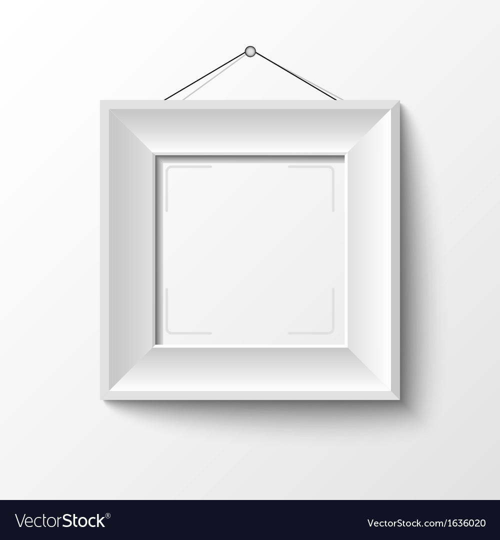 White frame
