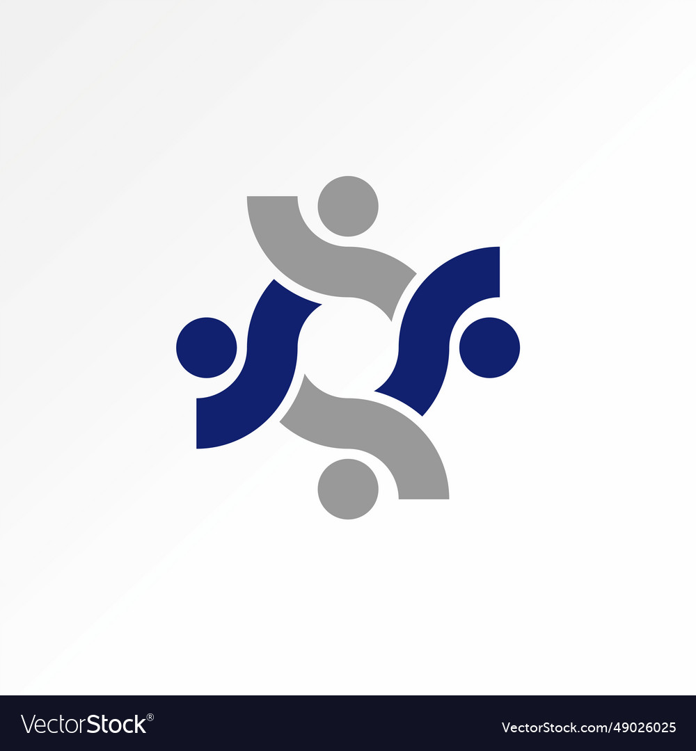 4 initial s font like happy active human pattern