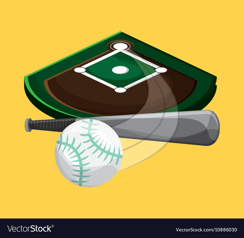 Baseball related icons image