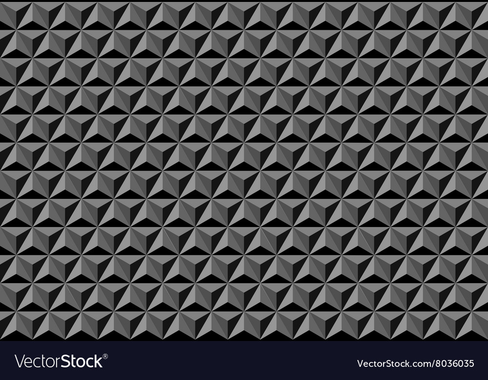 Abstract triangle texture seamless pattern black