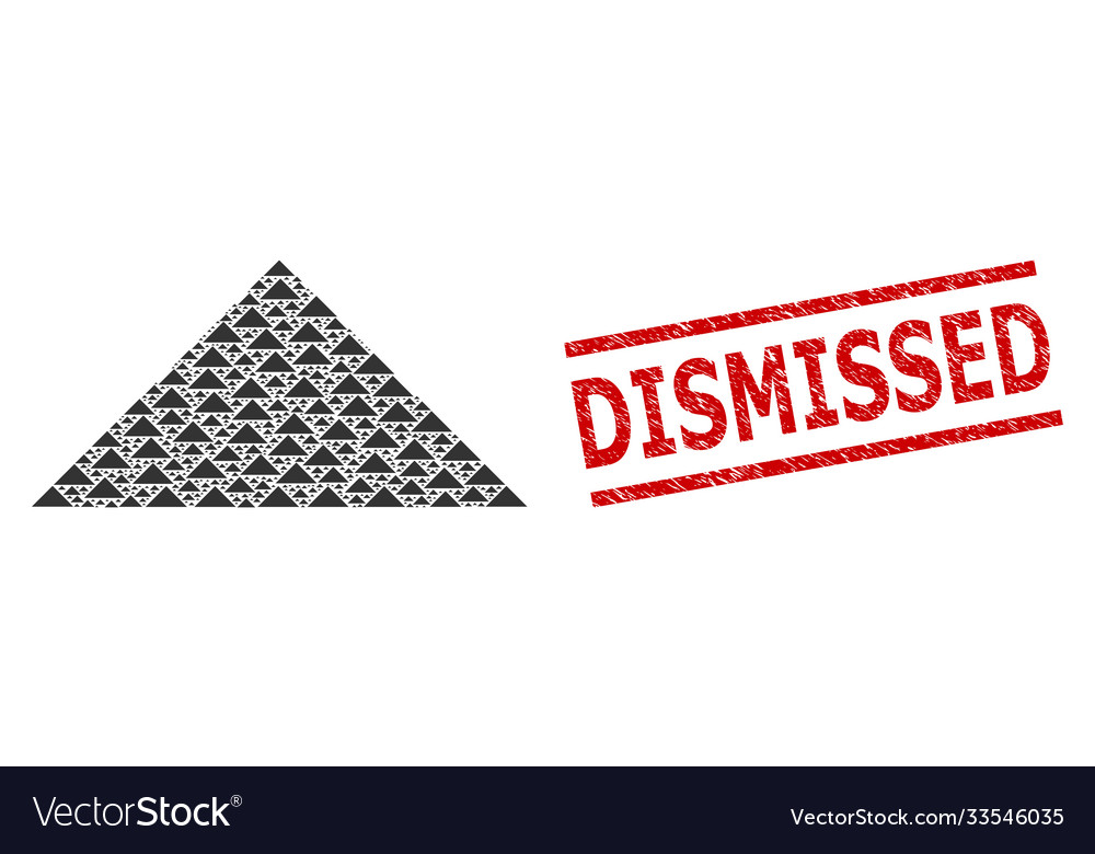 Arrowhead up recursive composition vector image Arrowhead up recursive composition