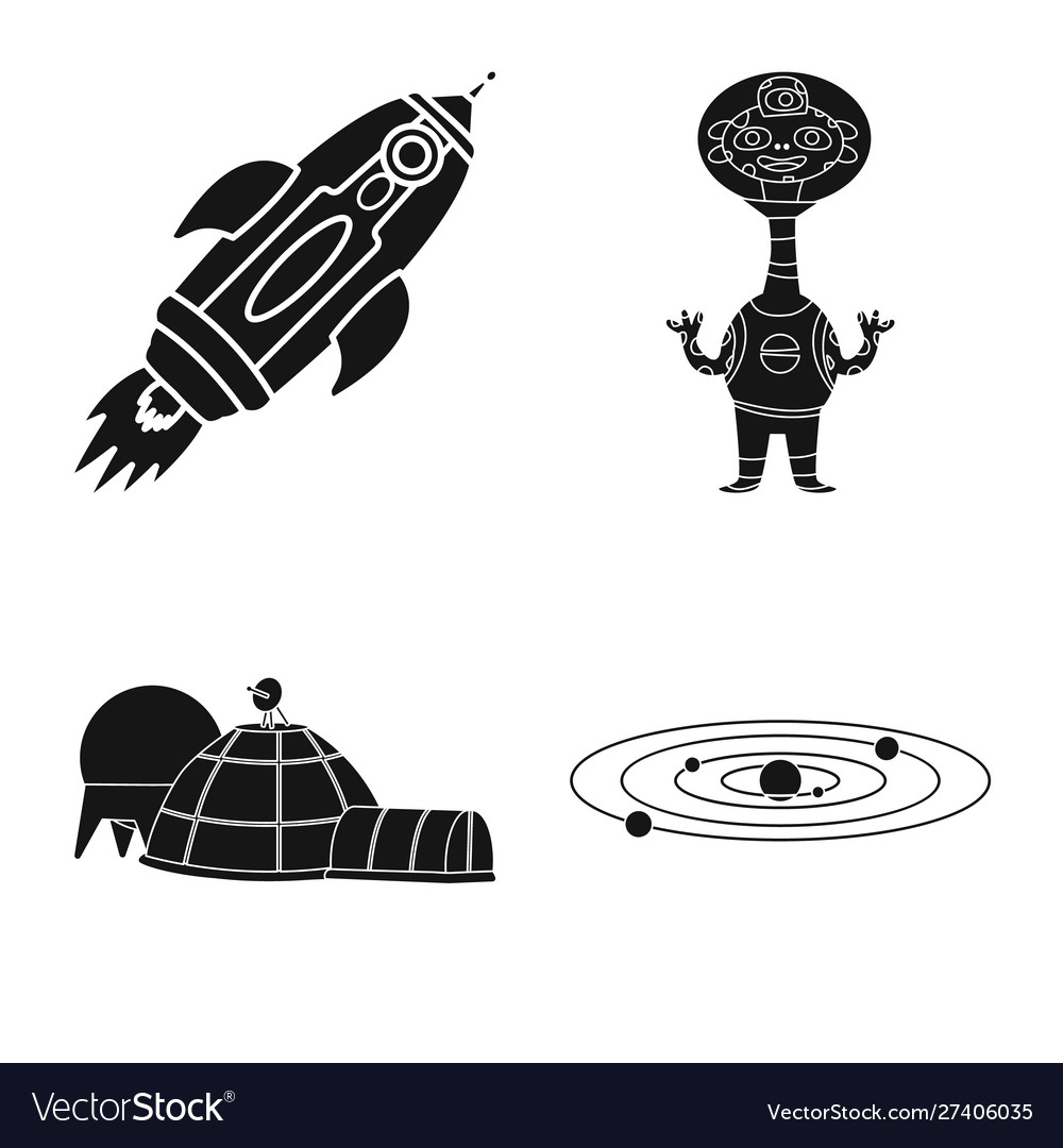 Design colonization and sky symbol set