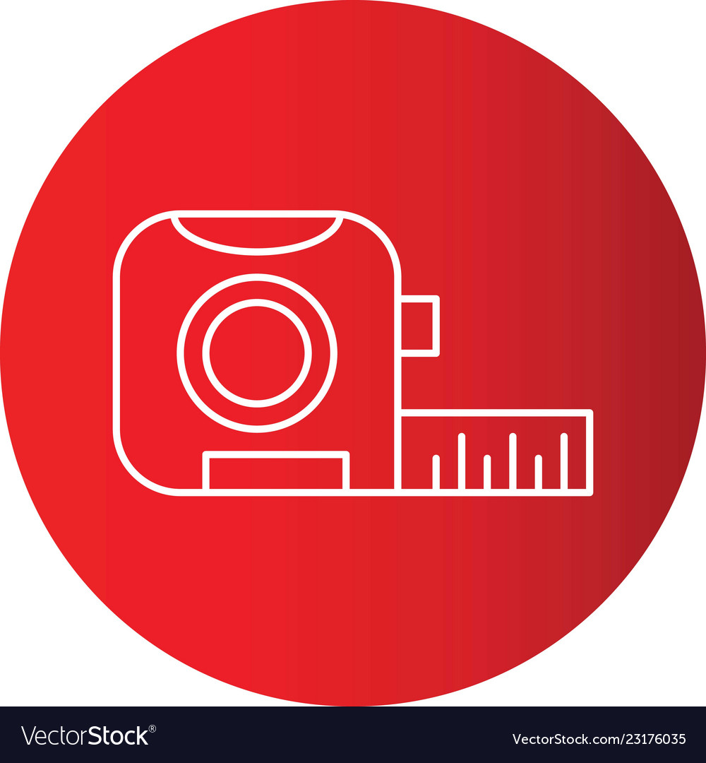 Gradient line circle perfect icon or pigtogram