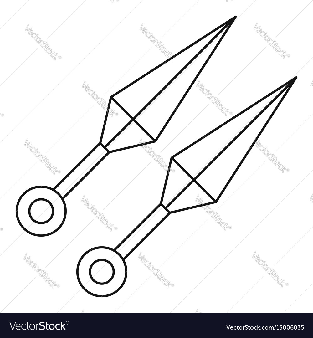 Kunai Drawing