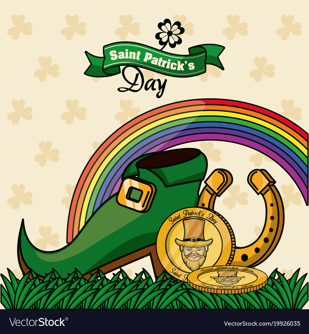 Saint patricks day cartoons Royalty Free Vector Image