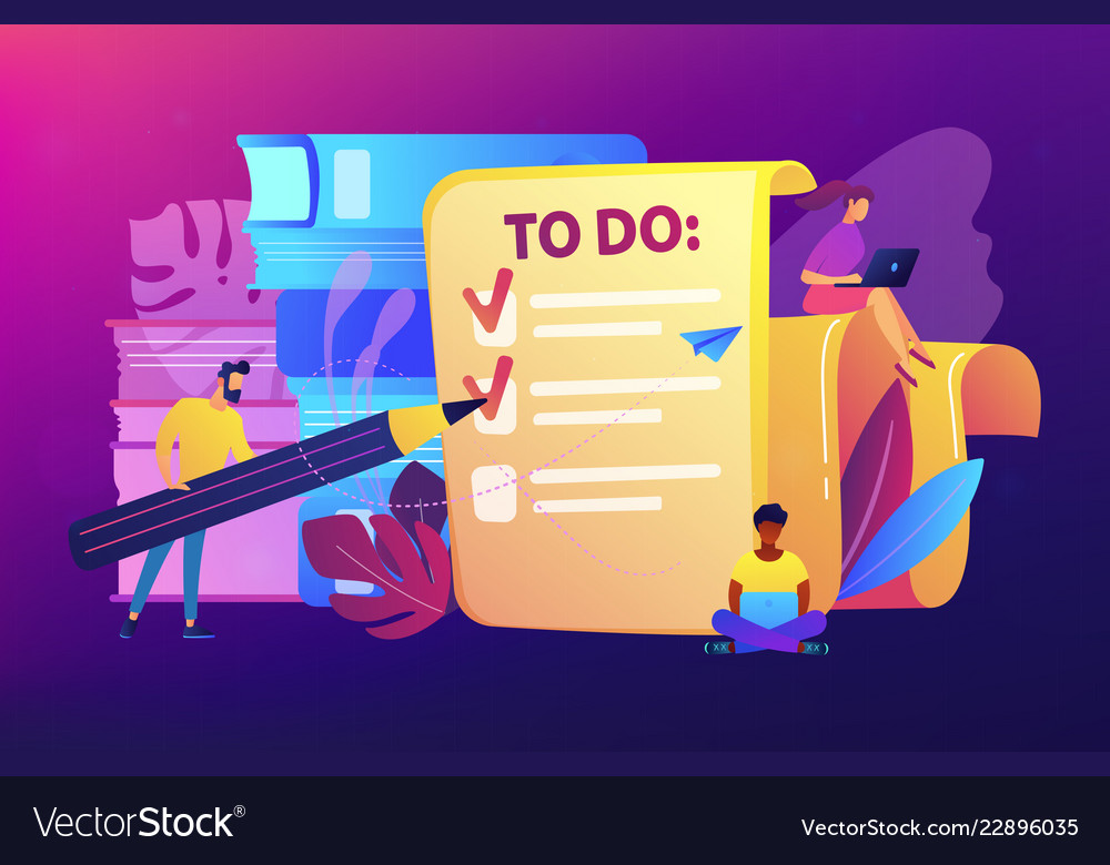 Task management it concept vector image Task management it concept