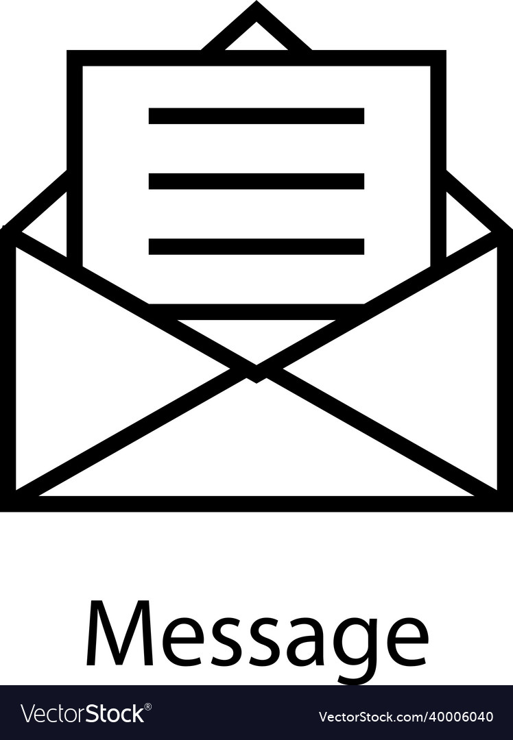 E-Mail senden Icon - Nachrichtenleitung