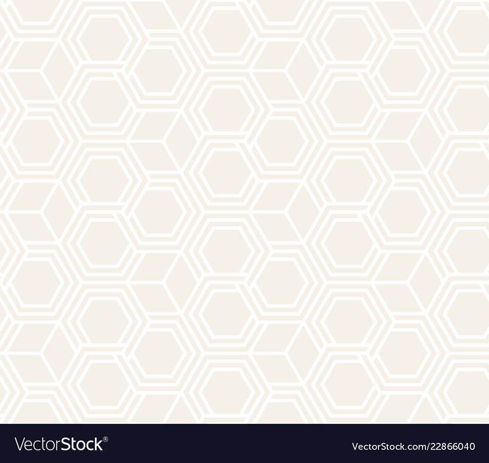 Subtle Geometric Pattern - Hexagonal Tile