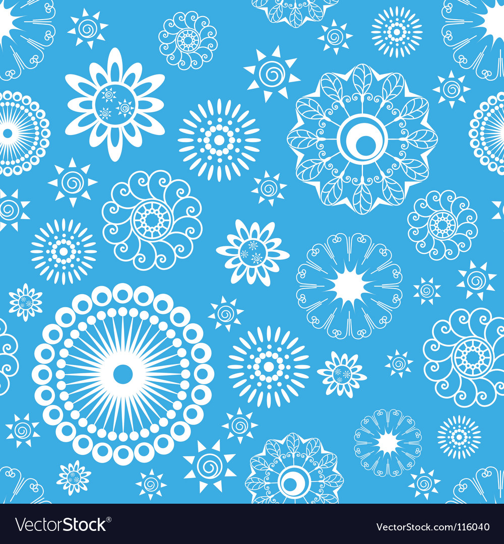 Winter Snowflake Pattern