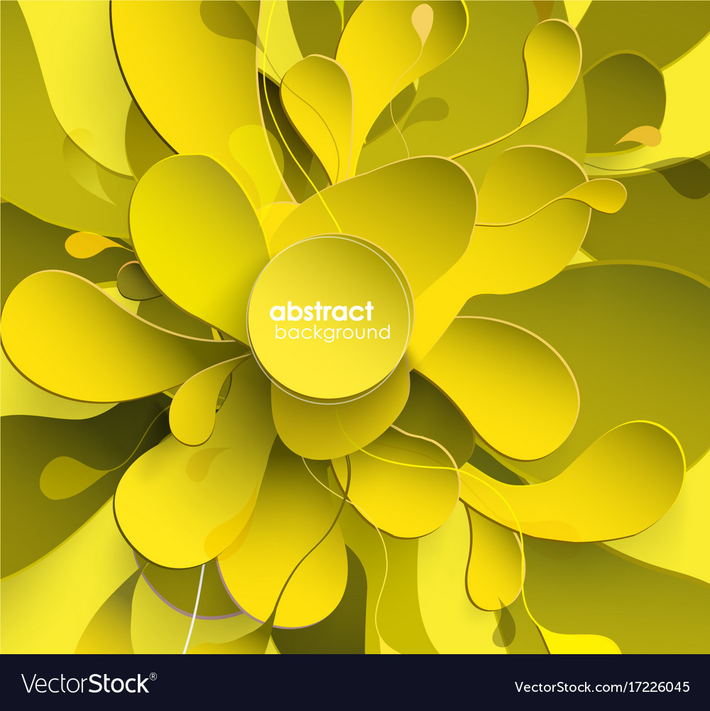 Abstract colored background with different shapes