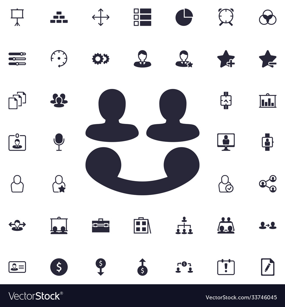 Calling user icon