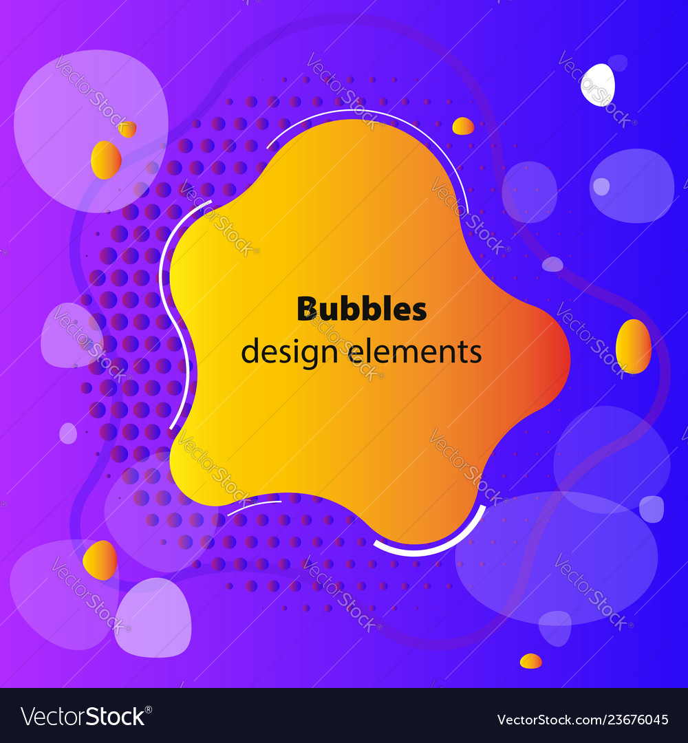 Fluid Gradient Bubble Elements