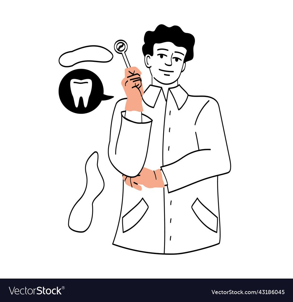 Team of medical professionals Royalty Free Vector Image