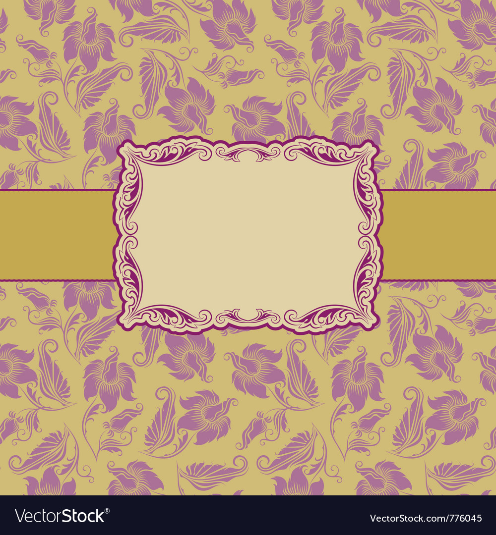 Template frame design