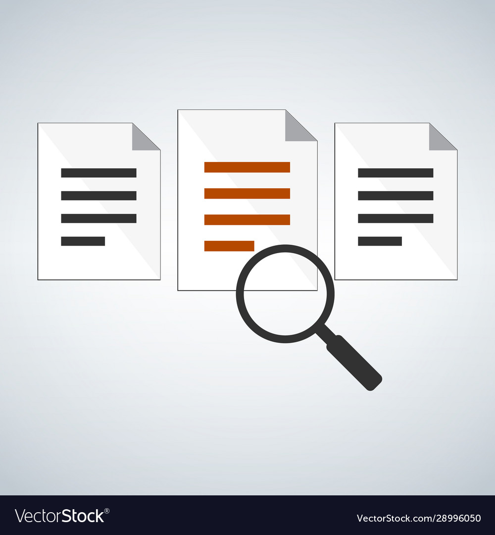 Searching document or application concept
