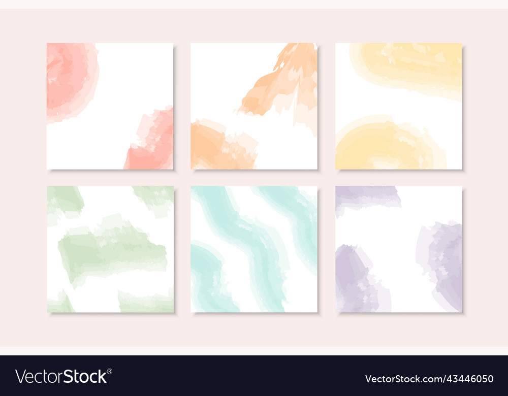 Set of minimalist design background in soft vector image Set of minimalist design background in soft