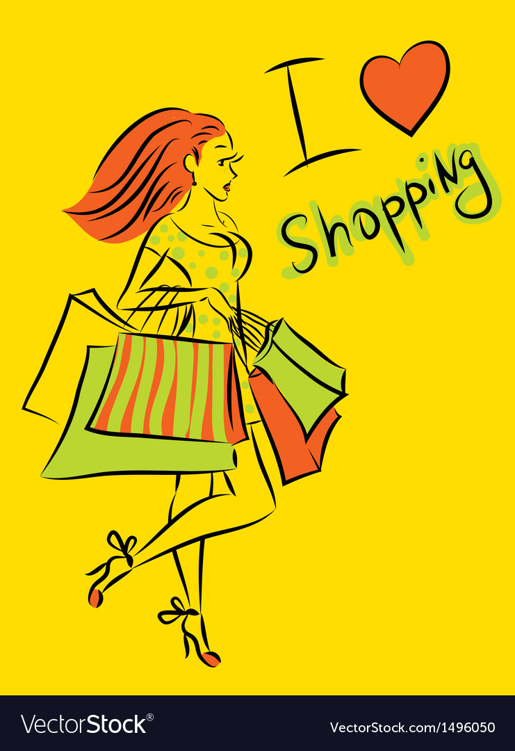 Shopping girl