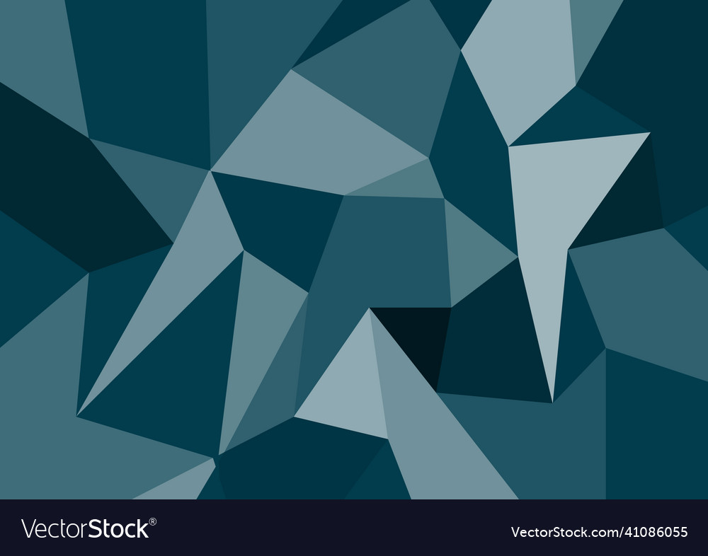 Abstract blue polygon background