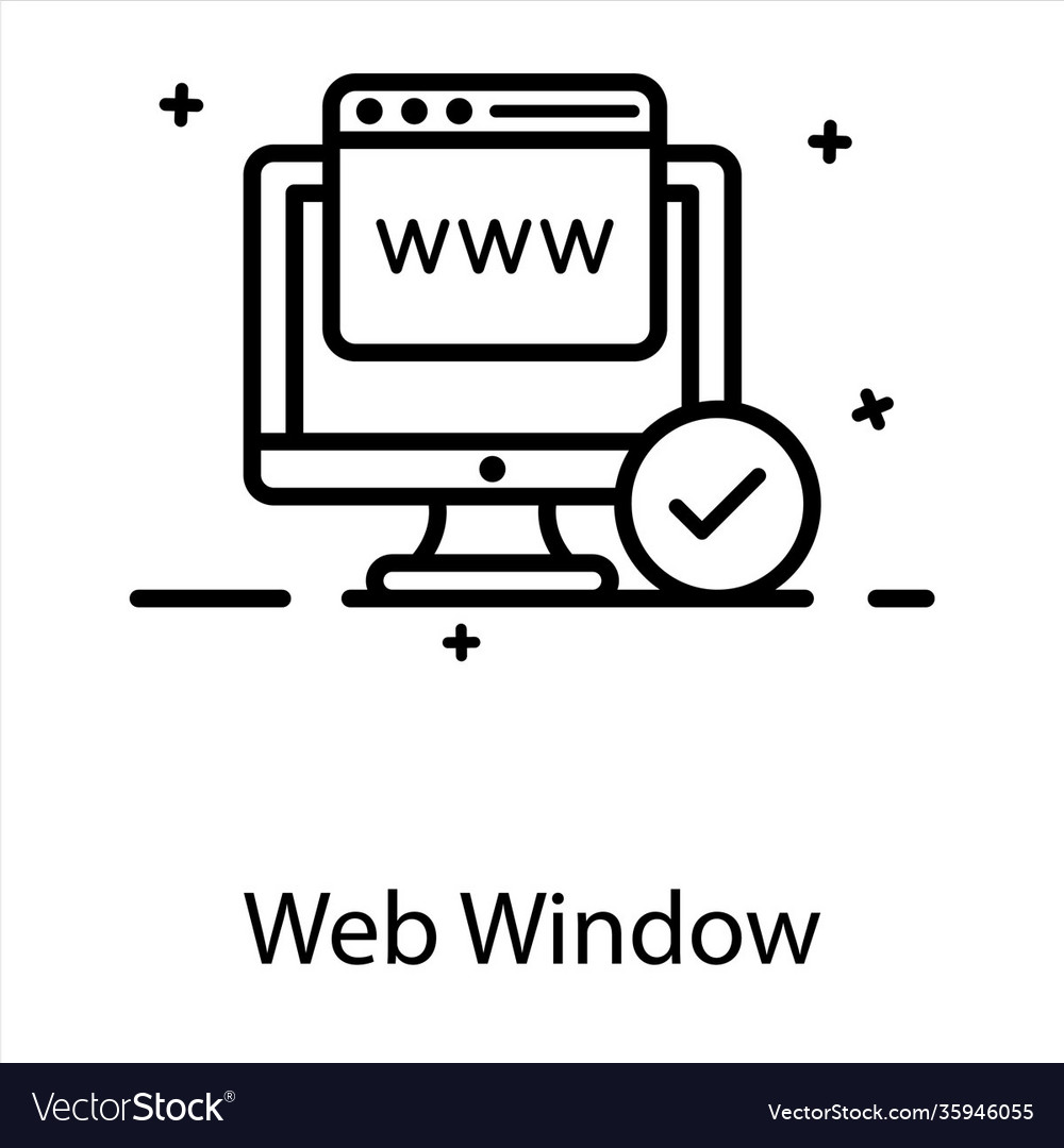 Web window
