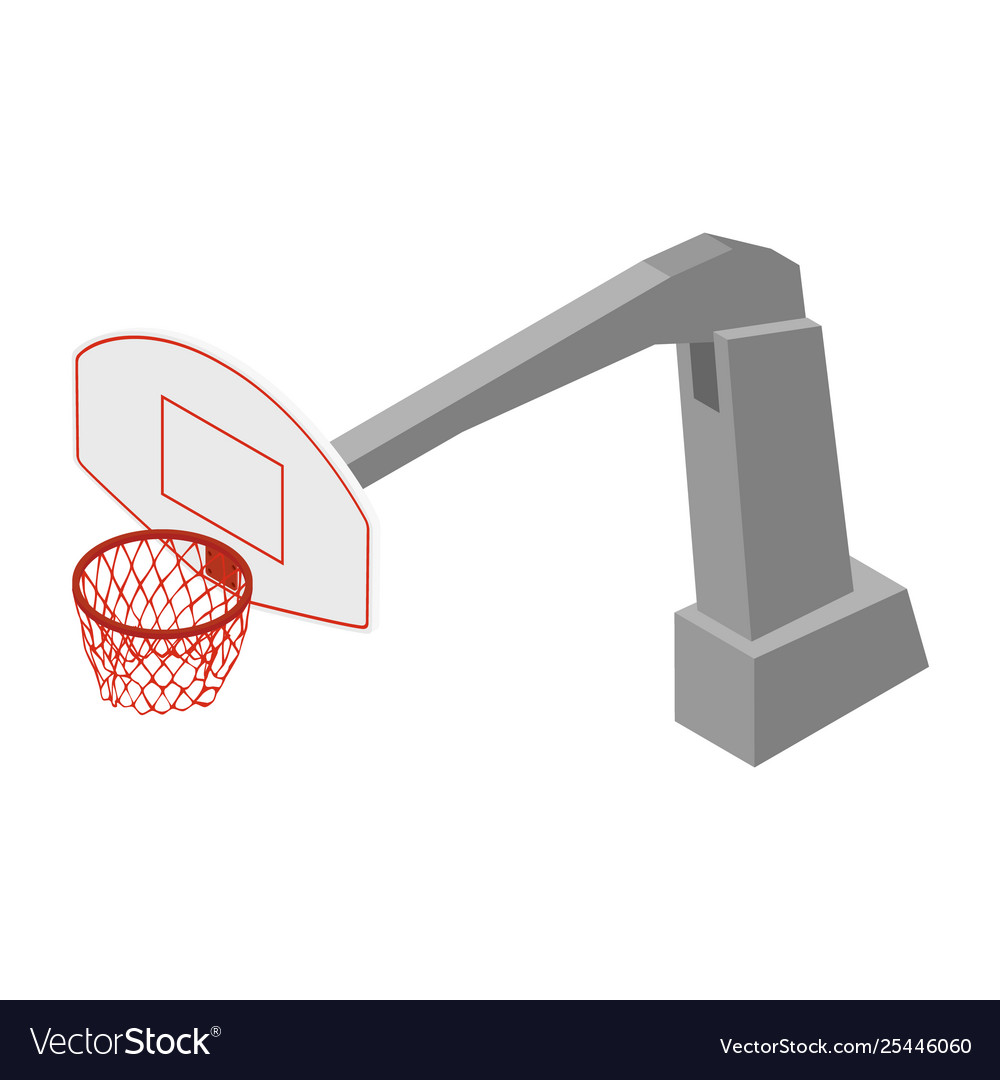 Basketball Hoop Net Royalty Free Vector Image Vectorstock