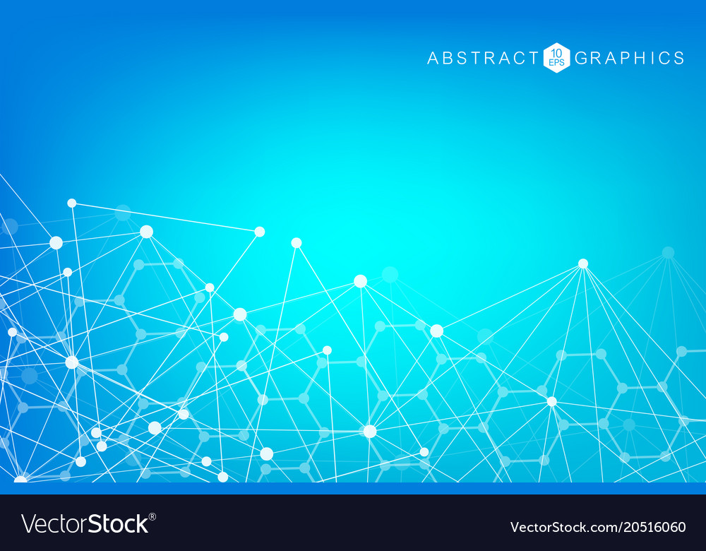 Big data visualization background modern