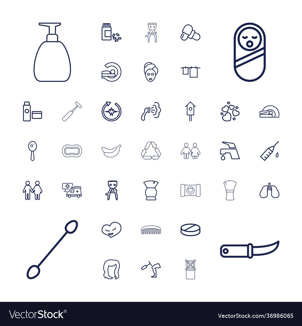 37 care icons