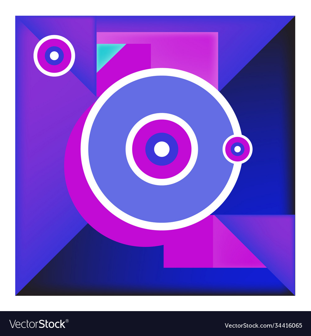 Abstract modern triangles background pattern