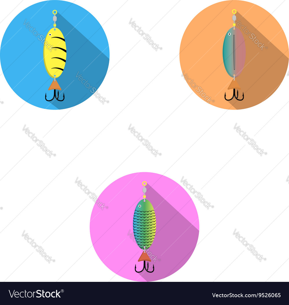 Bait fish on a white background