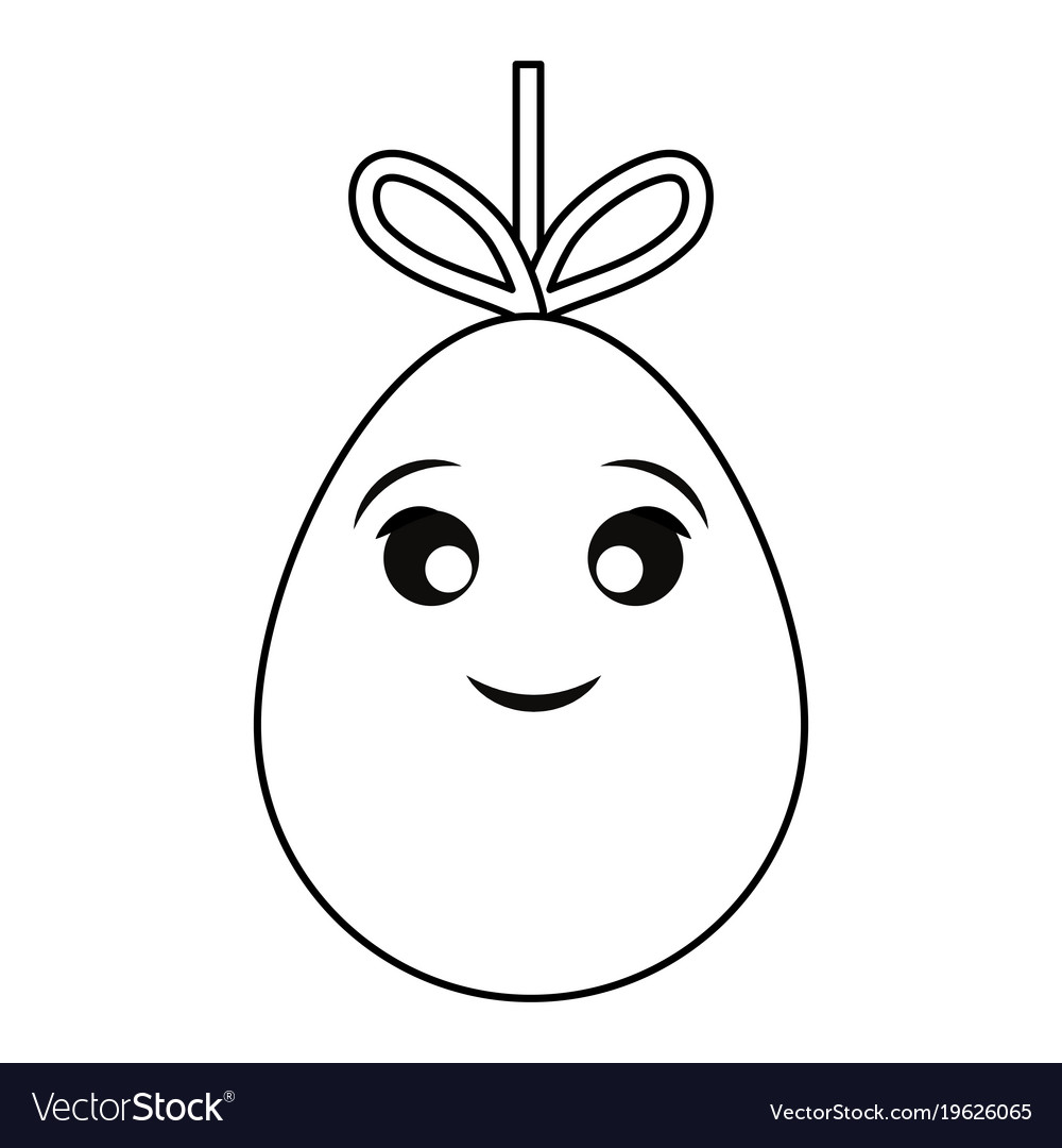 Cartoon egg icon