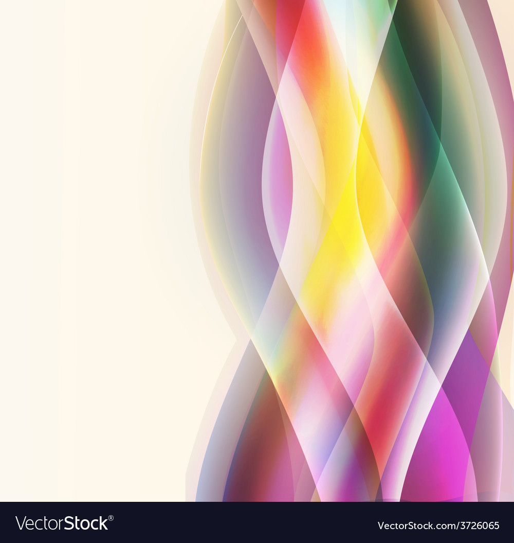 Dynamic Color Wave Background