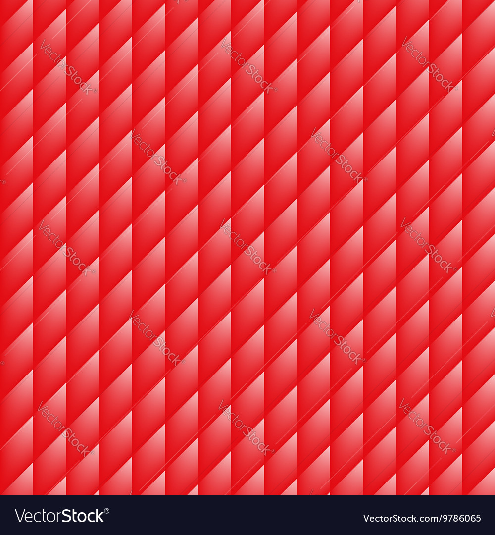 Geometric rhombus grid background white and red