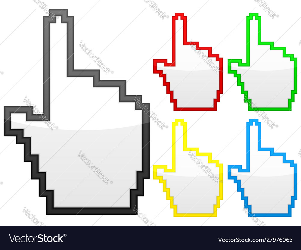 Hand computer cursor