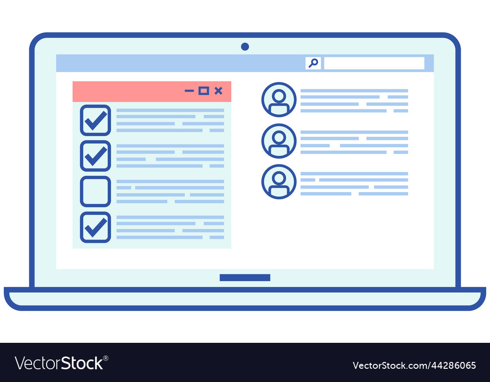 Read message in social media notification design vector image Read message in social media notification design