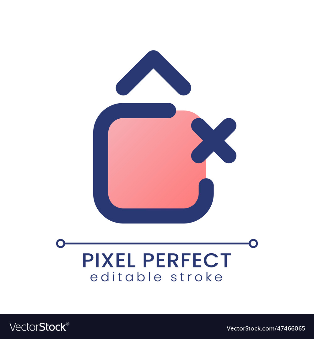 Remove jump animation effect pixel perfect vector image Remove jump animation effect pixel perfect