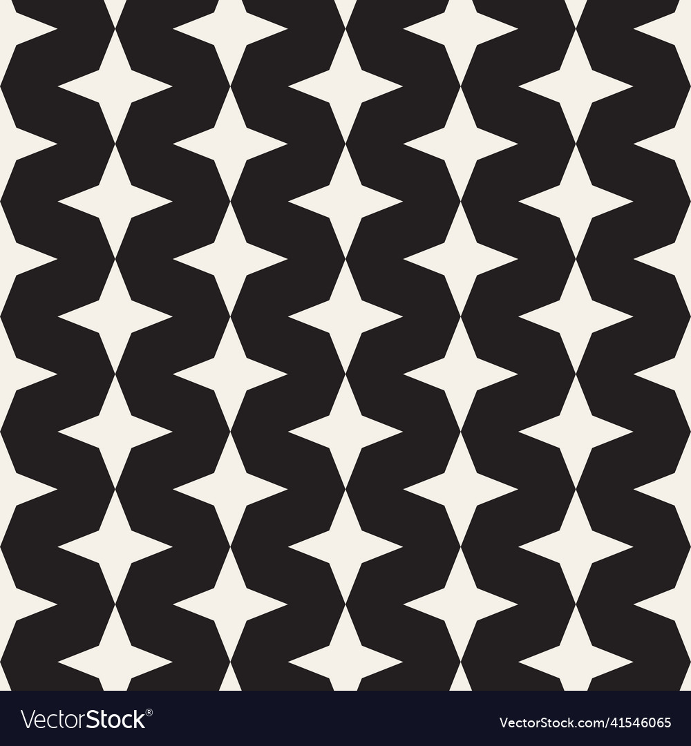 Seamless pattern repeating geometric elements Vector Image