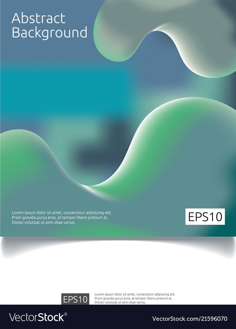 Abstract Fluid Color Gradient Background