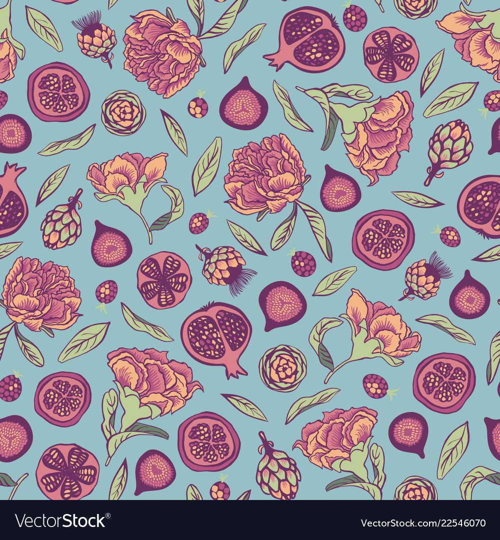 Autumn seamless pattern background