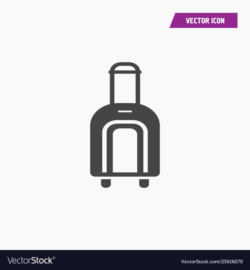 Baggage luggage line icon outline sign