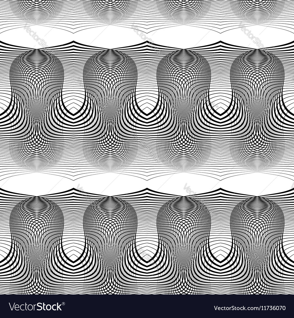 Design seamless monochrome grid pattern