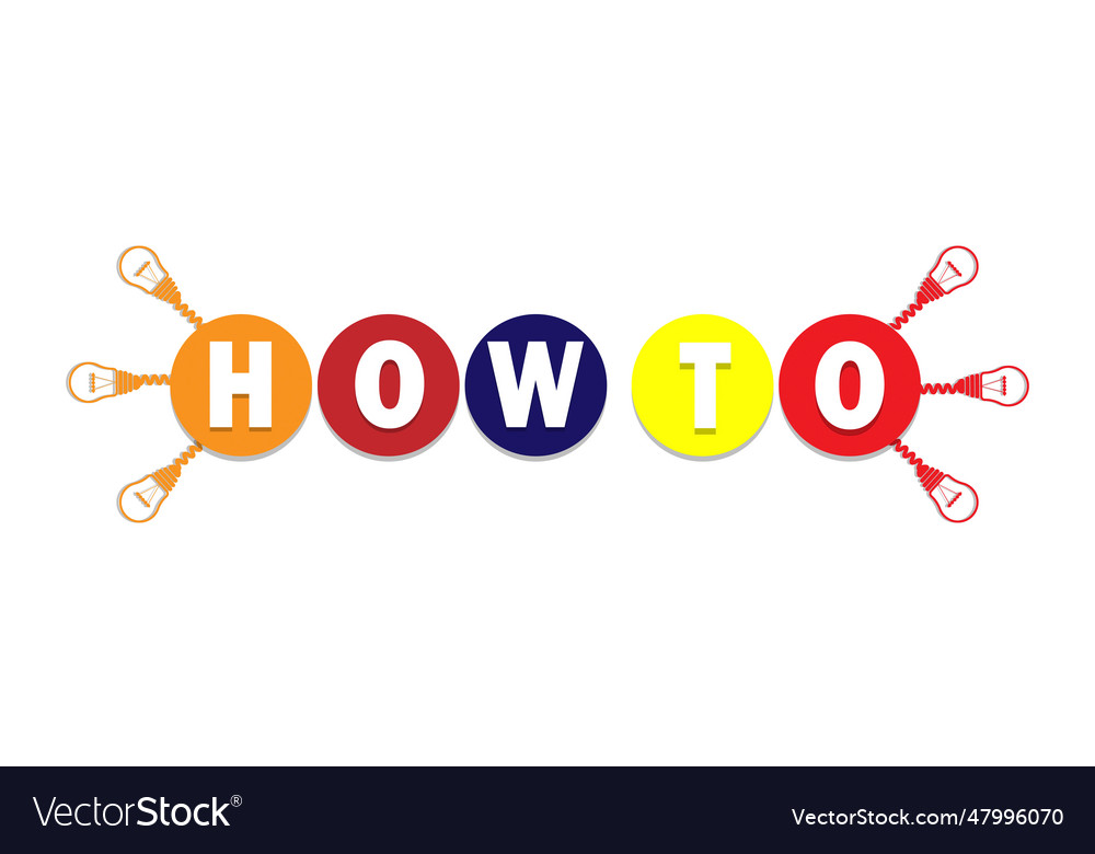 How to text on colorful round shapes Vector Image How to text on colorful round shapes