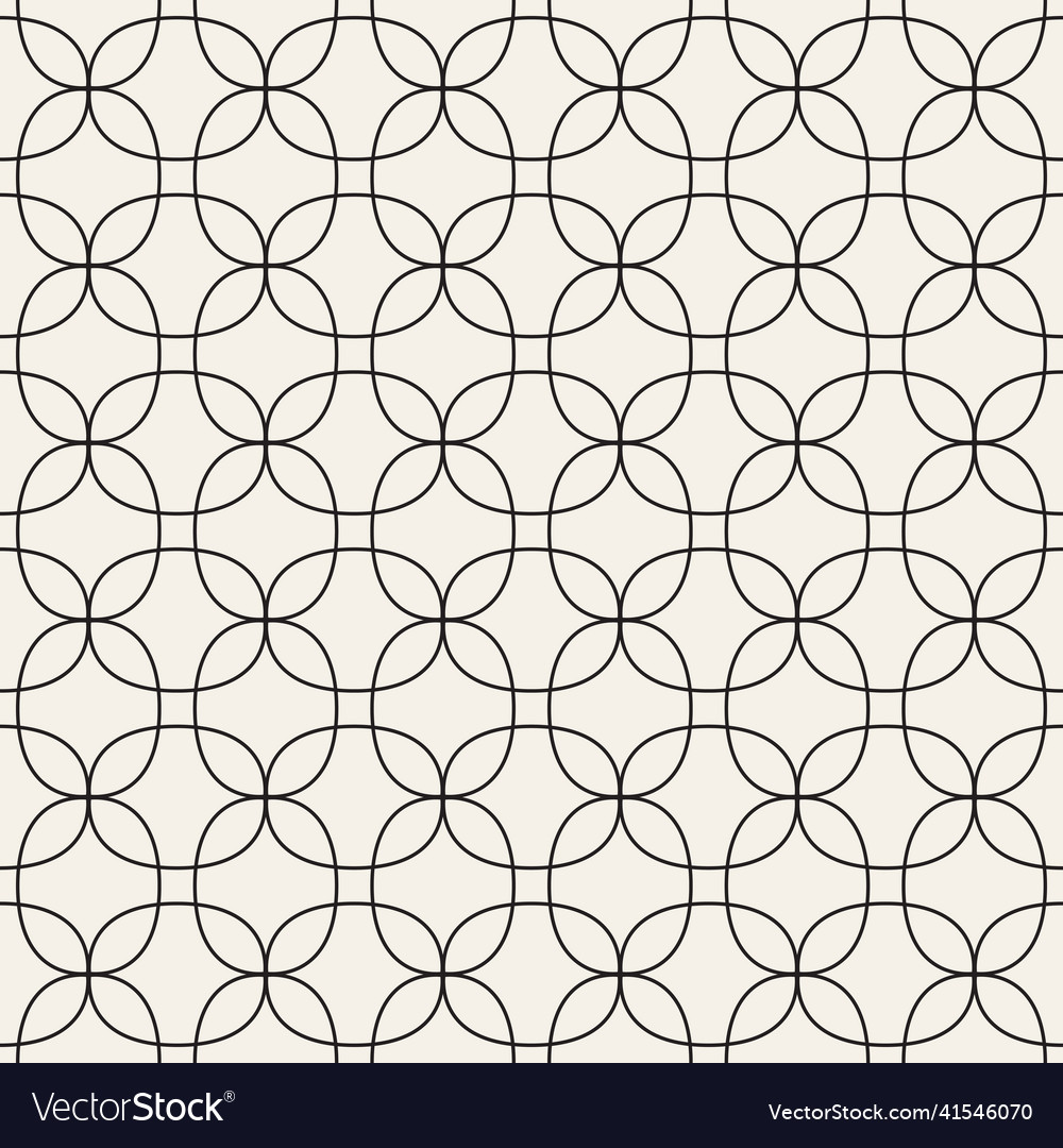 Seamless pattern repeating geometric elements vector image Seamless pattern repeating geometric elements
