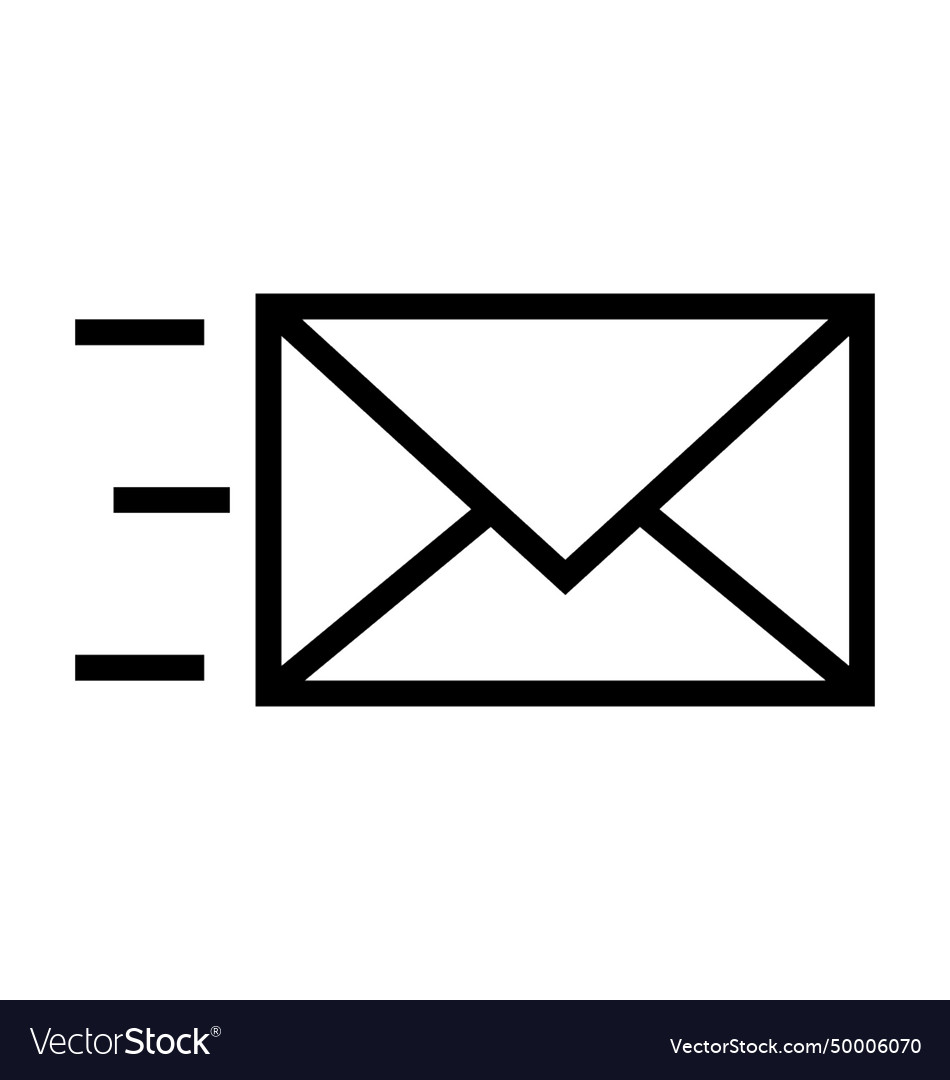 Sending mail icon