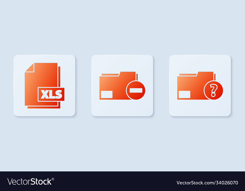 Set document folder with minus xls file