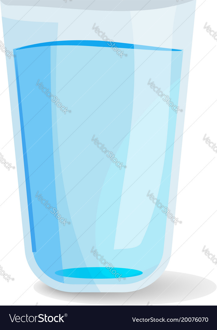 Water drop on light background Royalty Free Vector Image