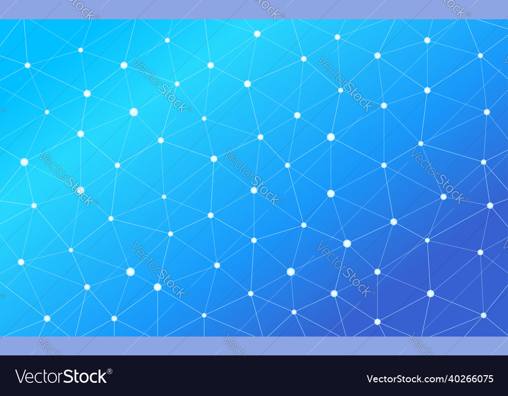 Abstract Low Poly Technology Background
