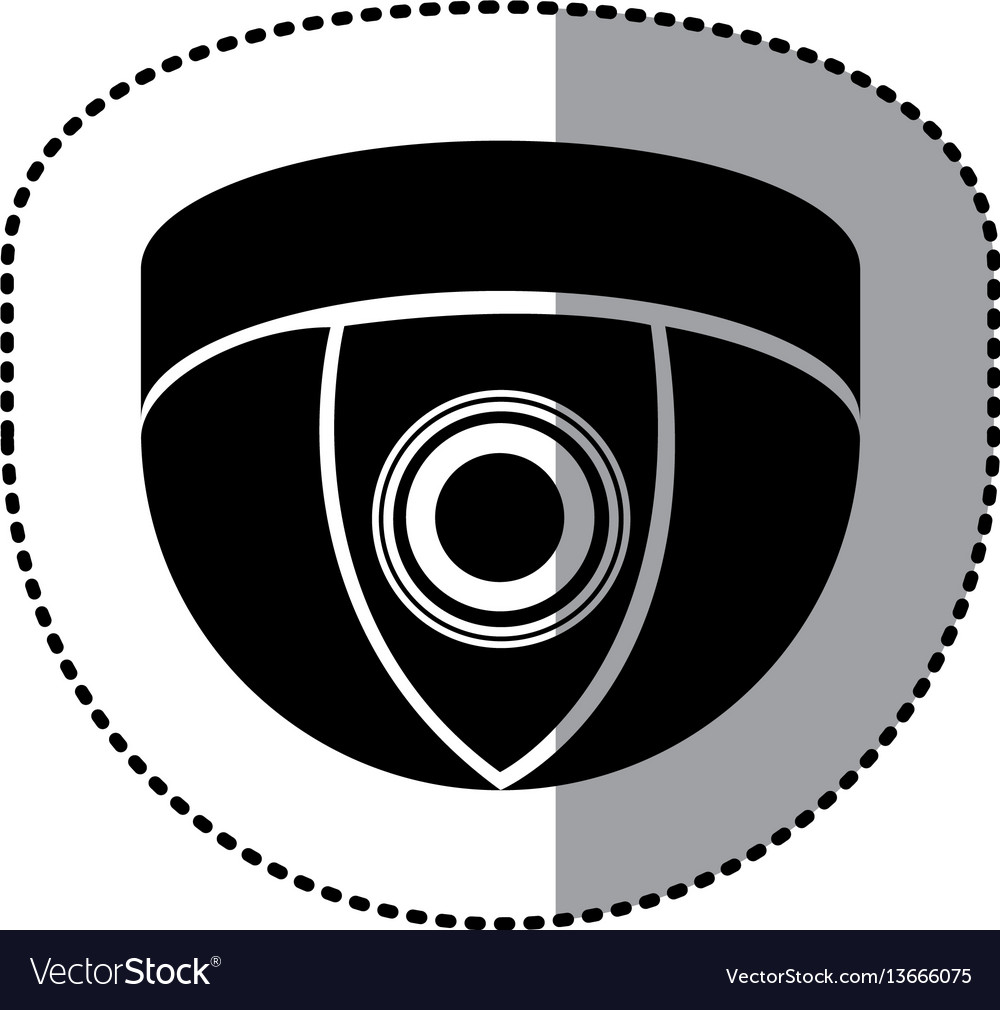 Contour video camera technology computer icon